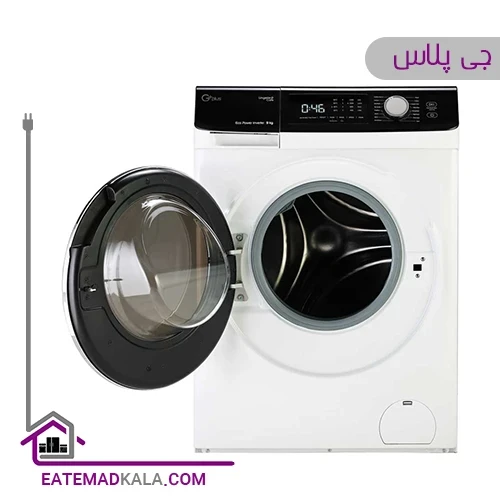 ماشین لباسشویی جی پلاس 9 کیلویی مدل GWM-K9540