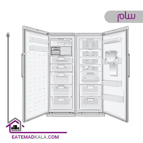یخچال فریزر دوقلو سام مدل RR65-RZ65-S