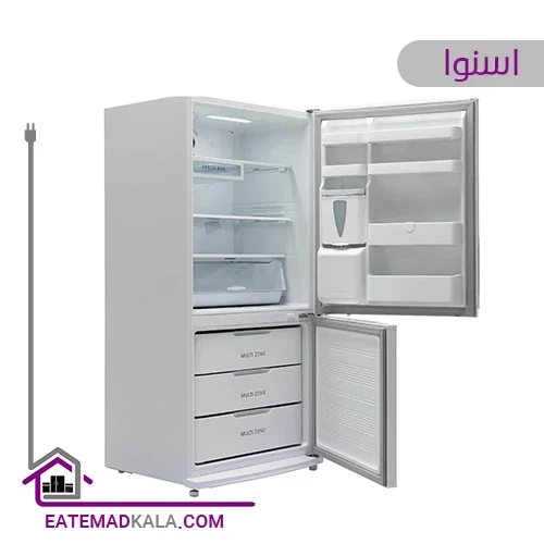 یخچال فریزر پایین هوشمند اسنوا 26 فوت مدل SBDi-L300 سری راشین