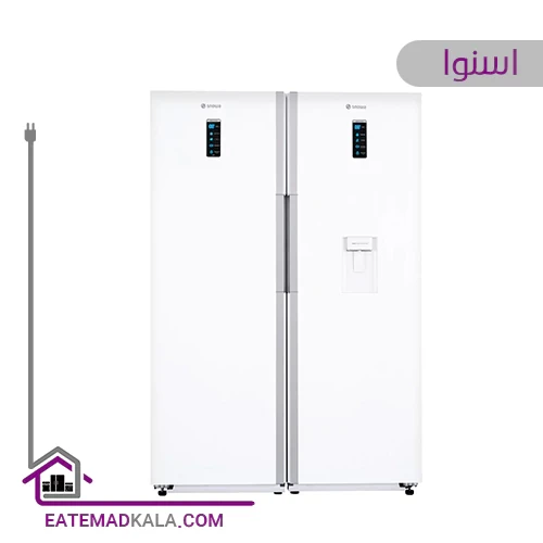 یخچال فریزر دوقلو اسنوا 38 فوت مدل SRD-SFD-M211 سری هایپر