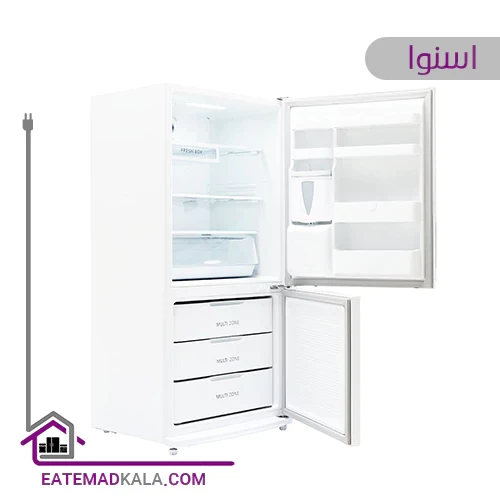 یخچال فریزر پایین هوشمند اسنوا مدل SBDi-L300-LW سری پرفکت