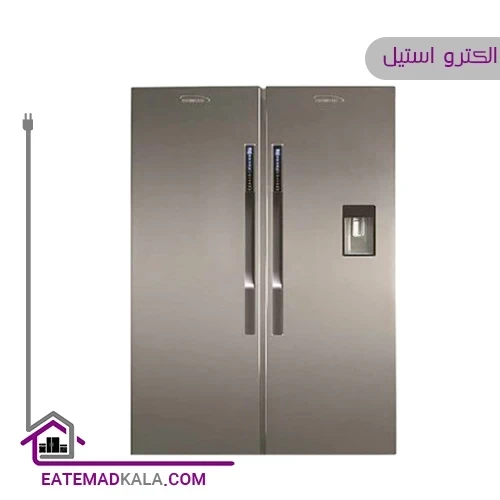 یخچال فریزر دوقلو الکترواستیل یخساز دستی مدل es21 سری کوالیتی