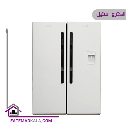یخچال فریزر دوقلو الکترواستیل یخساز دستی مدل es21 سری کوالیتی