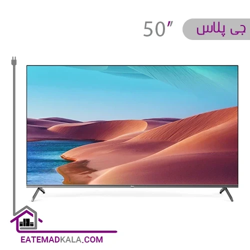 تلویزیون ال ای دی هوشمند جی پلاس مدل GTV-50RQ756N سایز 50 اینچ