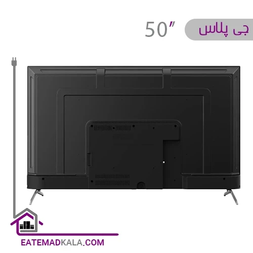 تلویزیون ال ای دی هوشمند جی پلاس مدل GTV-50RQ756N سایز 50 اینچ