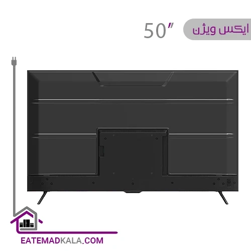 تلویزیون ال ای دی هوشمند ایکس ویژن مدل 50XYU785 سایز 50 اینچ