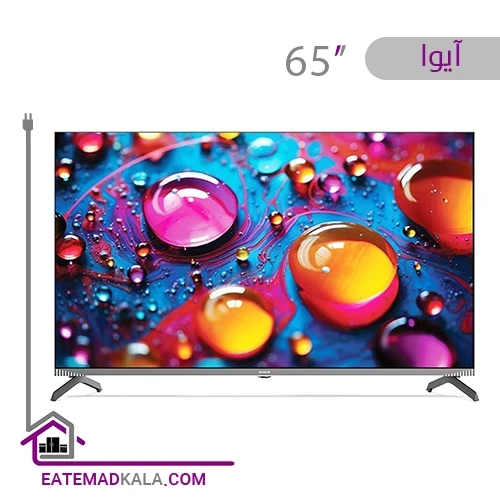 تلویزیون کیو ال ای دی آیوا ZQ-GC3H65UHD هوشمند 65 اینچ