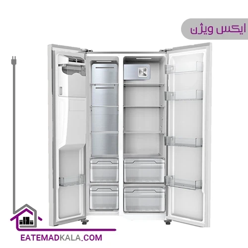 یخچال فریزر ساید بای ساید ایکس ویژن مدل HS600