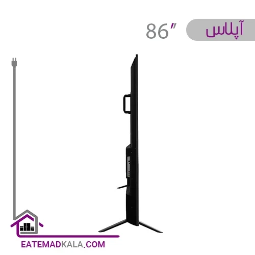 تلویزیون کیو ال ای دی هوشمند آپلاس مدل TVQ86KA سایز 86 اینچ