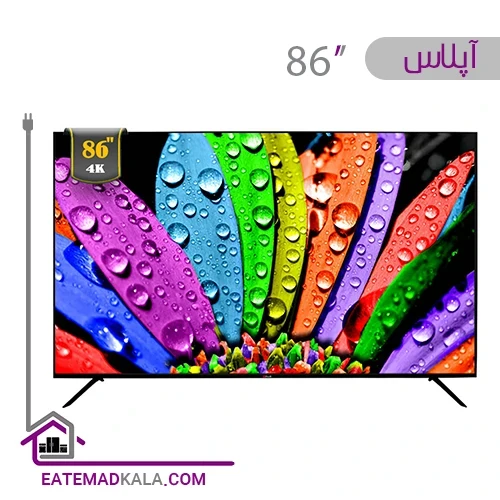 تلویزیون کیو ال ای دی هوشمند آپلاس مدل TVQ86KA سایز 86 اینچ
