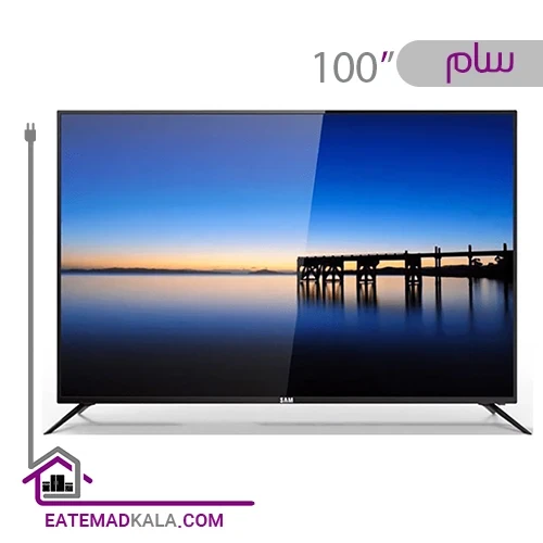تلویزیون کیو ال ای دی سام الکترونیک مدل 100Q80D سایز 100 اینچ
