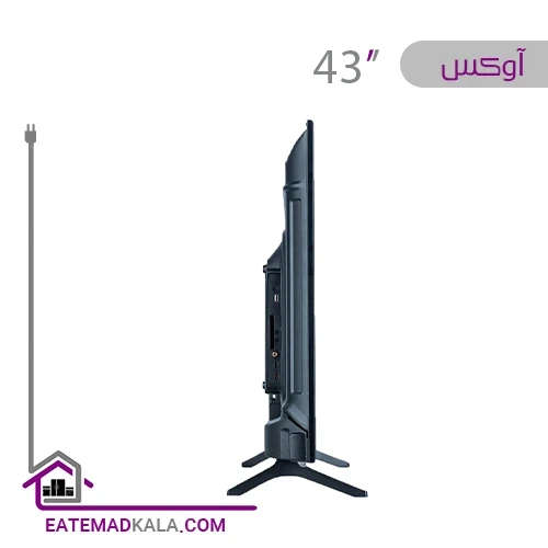 تلویزیون ال ای دی هوشمند آوکس مدل AT4319FS سایز 43 اینچ