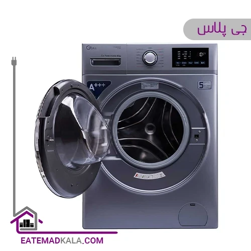 ماشین لباسشویی جی پلاس 8 کیلویی مدل GWM-M822