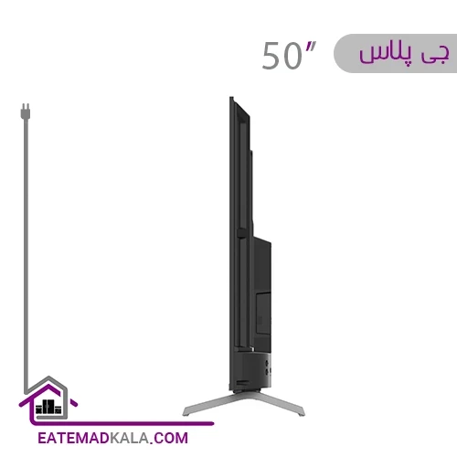 تلویزیون ال ای دی هوشمند جی پلاس مدل GTV-50SQ758NX سایز 50 اینچ