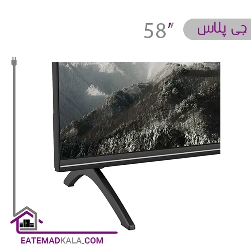 تلویزیون ال ای دی هوشمند جی پلاس مدل GTV-58SU738NX سایز 58 اینچ