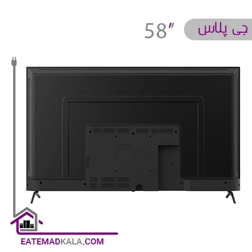 تلویزیون ال ای دی هوشمند جی پلاس مدل GTV-58SU738NX سایز 58 اینچ