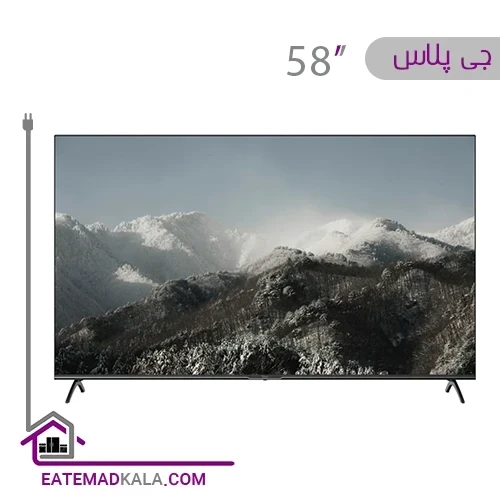 تلویزیون ال ای دی هوشمند جی پلاس مدل GTV-58SU738NX سایز 58 اینچ