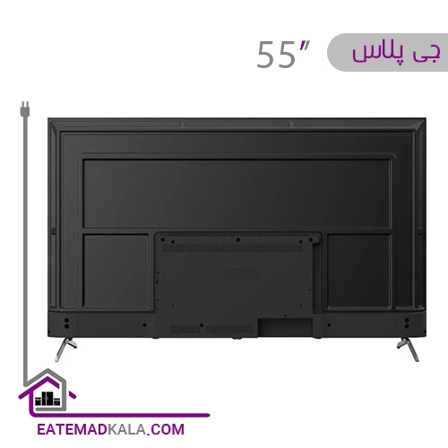 تلویزیون ال ای دی هوشمند جی پلاس مدل GTV-55SQ758NX سایز 55 اینچ