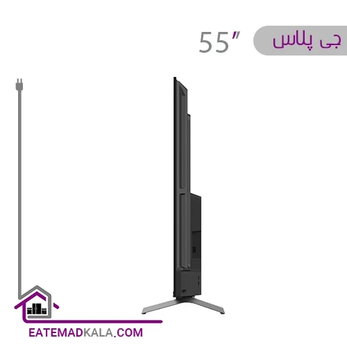 تلویزیون ال ای دی هوشمند جی پلاس مدل GTV-55SQ758NX سایز 55 اینچ