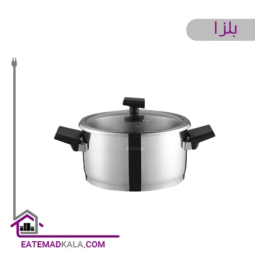 زودپز دوقلو بلزا ۶ و ۴ لیتر مدل ۷۱۲۰۴/۶۴