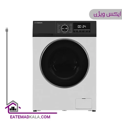 ماشین لباسشویی ایکس ویژن 9 کیلویی مدل TG92