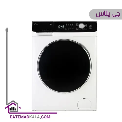 ماشین لباسشویی جی پلاس 8 کیلویی مدل GWM-M854