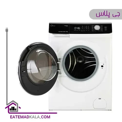 ماشین لباسشویی جی پلاس 8 کیلویی مدل GWM-M854