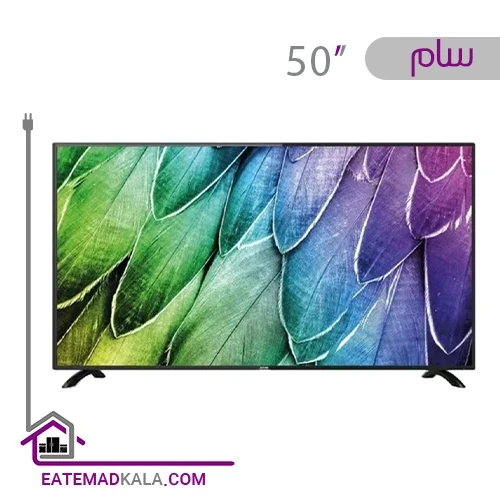 تلویزیون ال ای دی هوشمند سام الکترونیک مدل UA50T5550TH سایز 50 اینچ