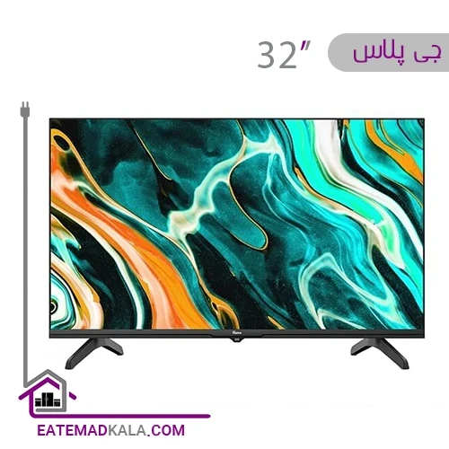 تلویزیون ال ای دی هوشمند جی پلاس مدل GTV-32SD628N سایز 32 اینچ