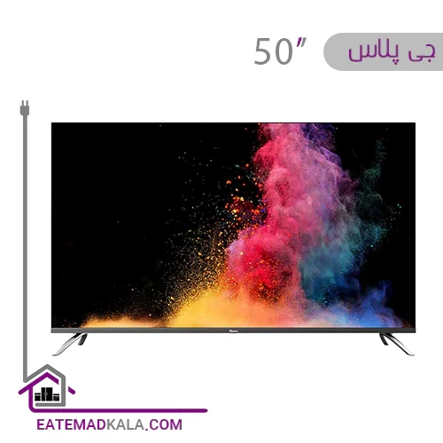 تلویزیون ال ای دی جی پلاس مدل GTV-50RU764 سایز 50 اینچ