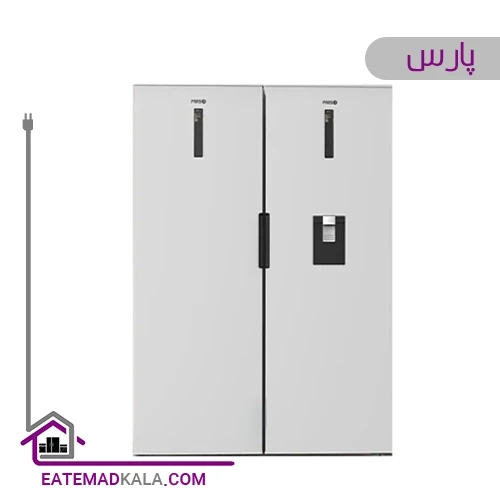 یخچال فریزر دوقلو پارس مدل بوران پلاس