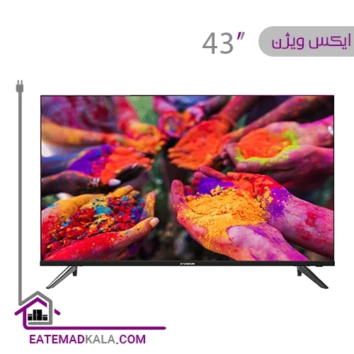 تلویزیون ال ای دی هوشمند ایکس ویژن مدل 43XC785 سایز 43 اینچ