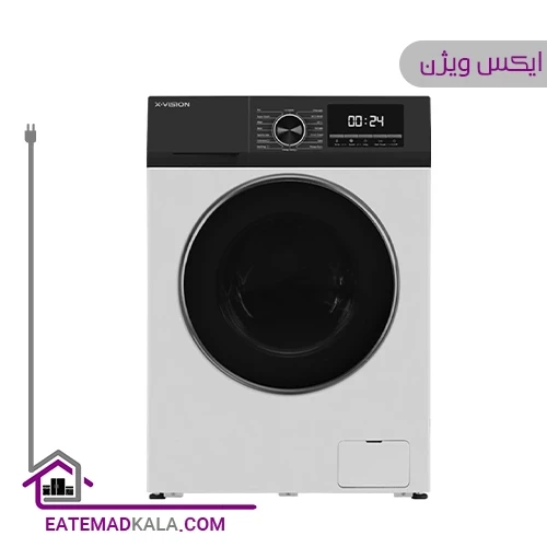 ماشین لباسشویی ایکس ویژن 8 کیلویی مدل TP82