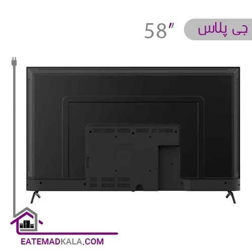 تلویزیون ال ای دی هوشمند جی پلاس مدل GTV-58SU738 سایز 58 اینچ
