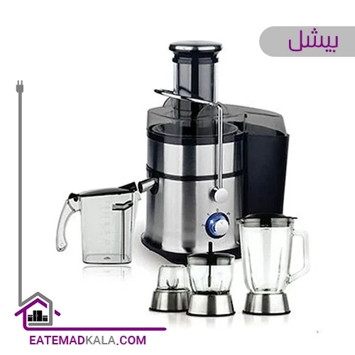 آبمیوه گیری چهار کاره بیشل مدل BL-FP-S1201