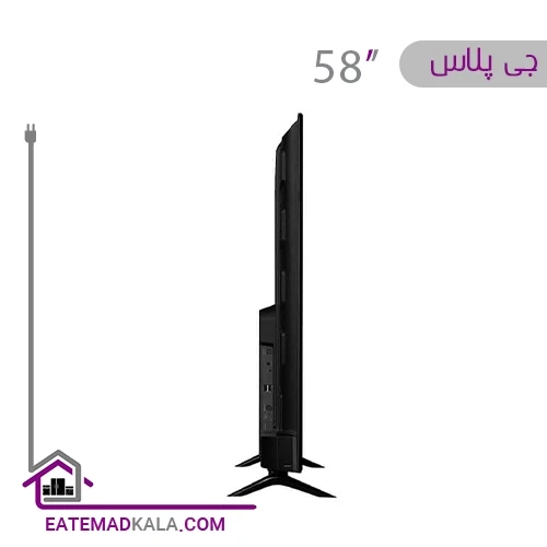 تلویزیون ال ای دی جی پلاس مدل GTV-58RU736N با سایز 58 اینچ