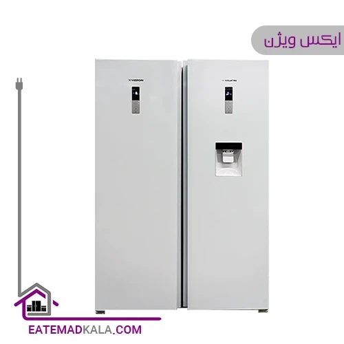 یخچال فریزر دوقلو ایکس ویژن مدل KTRF630