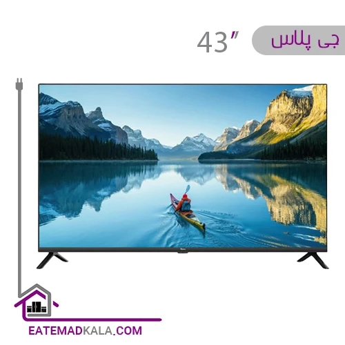 تلویزیون ال ای دی جی پلاس مدل GTV-43SH438N سایز 43 اینچ