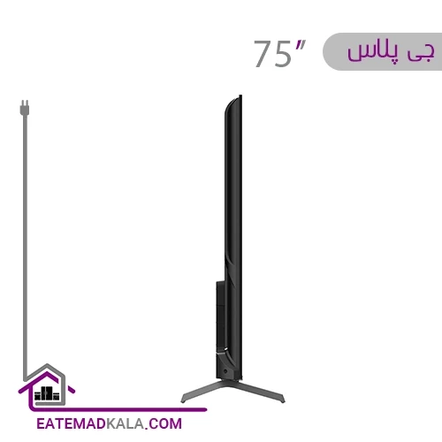 تلویزیون ال ای دی هوشمند جی پلاس مدل GTV-75SQ868S سایز  75 اینچ