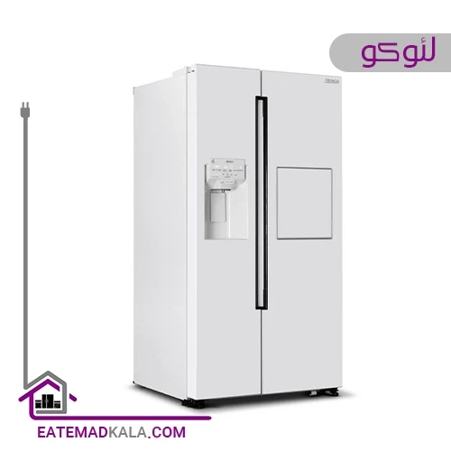 یخچال فريزر ساید بای ساید لئوکو مدل آیس مکس