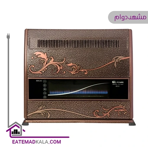 بخاری گازی مشهد دوام 12000 مدل MD12 سوپر گرافیک