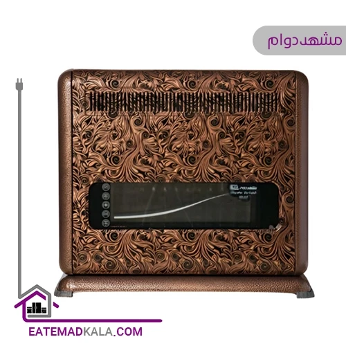 بخاری گازی مشهد دوام مدل MD12 گرافیک
