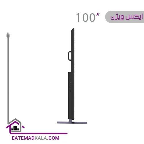 تلویزیون کیو ال ای دی هوشمند ایکس ویژن مدل 100X25 سایز 100 اینچ