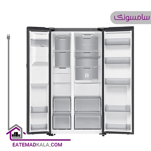 یخچال فریزر ساید بای ساید سامسونگ مدل RS90F4D1FAE