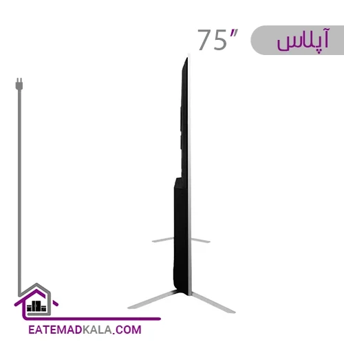 تلویزیون کیو ال ای دی آپلاس مدل TVQ75KA سایز 75 اینچ