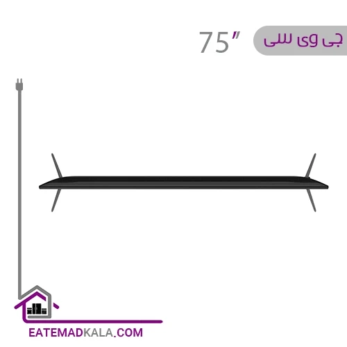 تلویزیون ال ای دی جی وی سی مدل LT75N100 سایز 75 اینچ