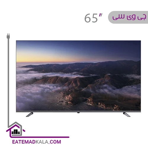 تلوزیون کیو ال ای دی جی وی سی مدل QLT65N100 سایز 65 اینچ