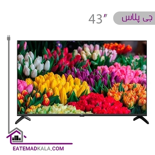 تلویزیون ال ای دی جی پلاس مدل GTV-43SH638NQ سایز 43 اینچ