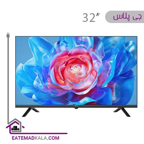 تلویزیون جی پلاس مدل GTV-32SD438NQ سایز 32 اینچ