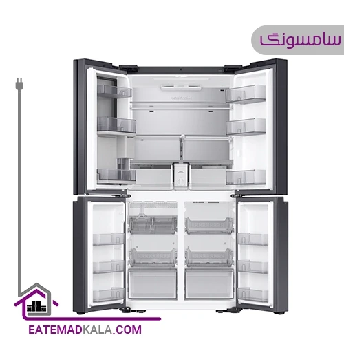 یخچال فریزر ساید بای ساید سامسونگ مدل RF71DG9H0EB1AE